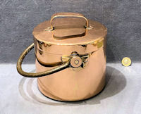 Copper Stockpot with Lid
