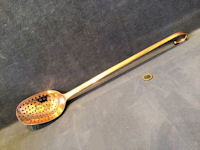 Copper Straining Spoon L25