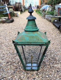 Copper Street Lamp Top