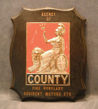 County Insurance Agency Plaque