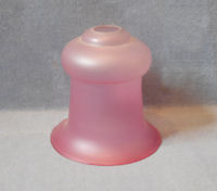 Cranberry Tinted Glass Light Shade S258