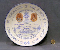 Darlington 1911 Coronation Plate CC174