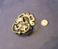 Decorative Brass Ring Door Handle DH833
