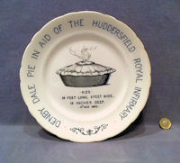 Derby Dale Pie Commemorative Plate