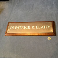 Doctor's Brass Nameplate NP366
