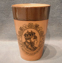 Doulton Commemorative Beaker CC91