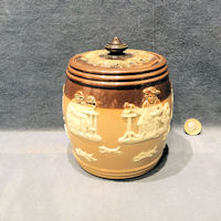 Doulton Saltglazed Tobacco Jar T28