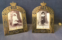 Emperor Alexander II of Russia 1872 Pair of Photograph Frames