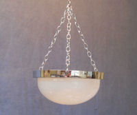 Frosted Glass Bowl Electric Light Fitting 2 matching available HL368