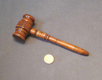 Fruitwood Gavel