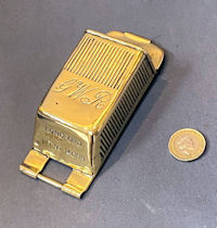 GWR Wall Mounted Brass Ashtray R84