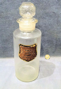 Glass Apothecary Jar BJ204