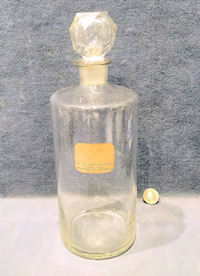 Glass Apothecary Jar BJ206