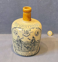 Greybeard Stoneware Whiskey Jug SJ313