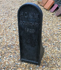 H.G.W.W 1935 Boundary Marker BM1