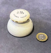 Half Pound Ceramic Weight W368