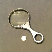 Aluminium Magnifying Glass