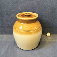 Hawley Stoneware Storage Jar and Lid SJ243