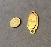 Hobbs & Co Brass Keyhole Cover KC487