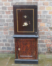 Hobbs Hart and Co Ltd Fireproof Safe on Cupboard