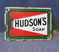 Hudsons Soap Enamel Advert