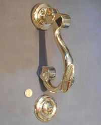 Huge Brass Door Knocker