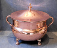 Huge Copper Coal Vase / Jardiniere