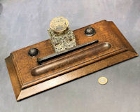 Inkstand With Relics from St Johns Westminter Built 1709 IW112