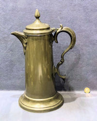 J. Dixon Large Pewter Lidded Jug J233