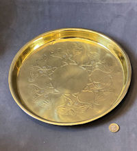 JS&S Brass Drinks Tray T169