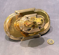 Large Brass Door Pull Knob DP595
