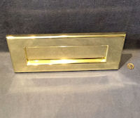 Large Brass Letter Flap