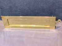 Large Brass Letter Flap LF358
