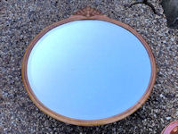 Large Circular Bevelled Wall Mirror M180