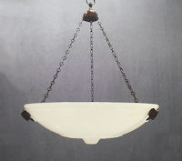 Large Jefferson Glass Bowl Electric Light Fitting