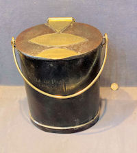 Large Steel Oval Dairy Can DP286
