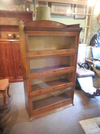 Lebus Stacking Oak Bookcase