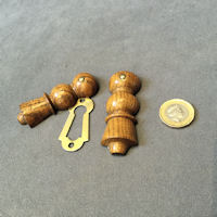 Light Oak Keyhole Covers, 3 available KC514