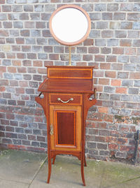 Mahogany Gents Shaving Stand