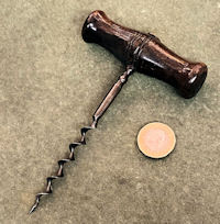 Mahogany Handled Corkscrew CS230