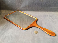 Mahogany Milliners Shop Hand Mirror