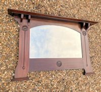 Mahogany Over Mantel M225