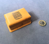 Mauchline Ware Stamp Box MW15