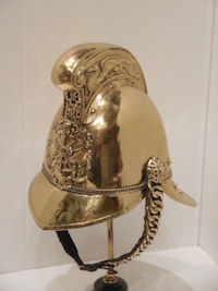 Merryweather Brass Fireman's Helmet