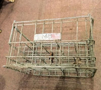 Milk Marketing Board Galvanised Milk Crate, several available DP234