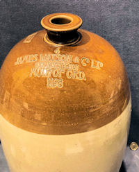 Muir of Ord Stoneware Whisky Flagon SJ307