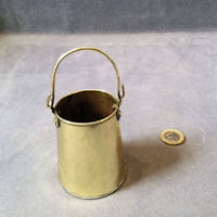 Mini Brass Dairy Pail DP262