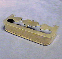 Miniature Brass Fender F111