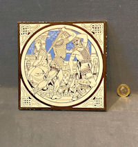 Minton Pictorial Tile T216