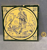 Minton Pictorial Tile T221